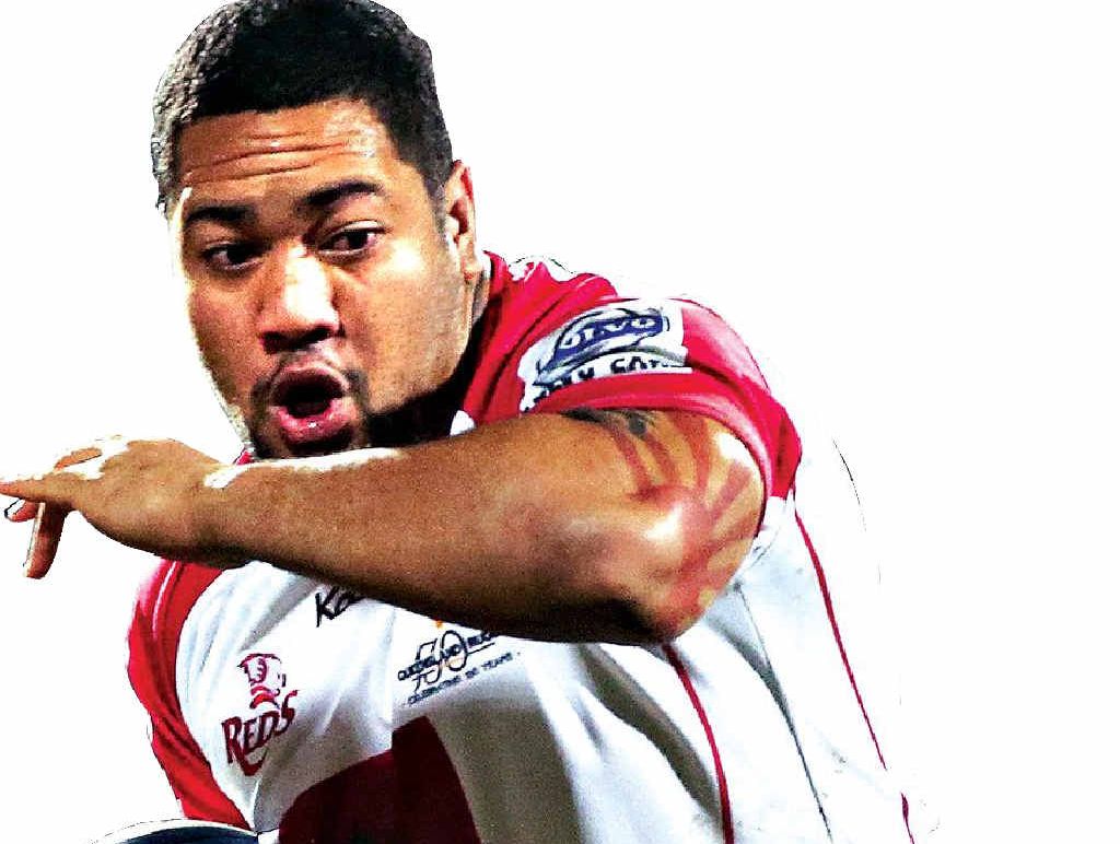 HIGH HOPES: Reds’ front-rower Albert Anae will be hoping to make his debut for the Wallabies after being named in the 28-man side to face the Springboks. HIGH HOPES: Reds’ front-rower Albert Anae will be hoping to make his debut for the Wallabies after being named in the 28-man side to face the Springboks.